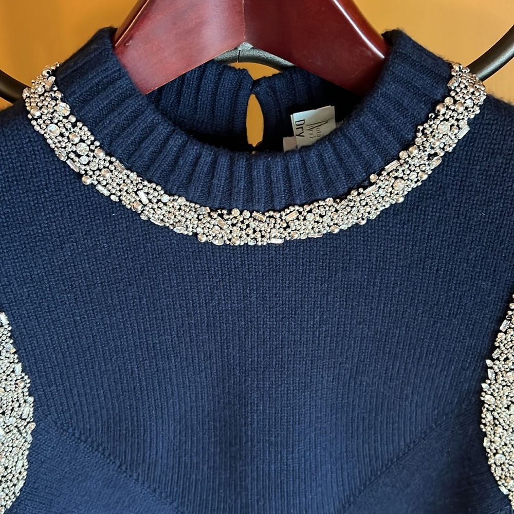 SIMKHAI Joanae Embellished Knit Sleeveless Pullover - Picture 12 of 17